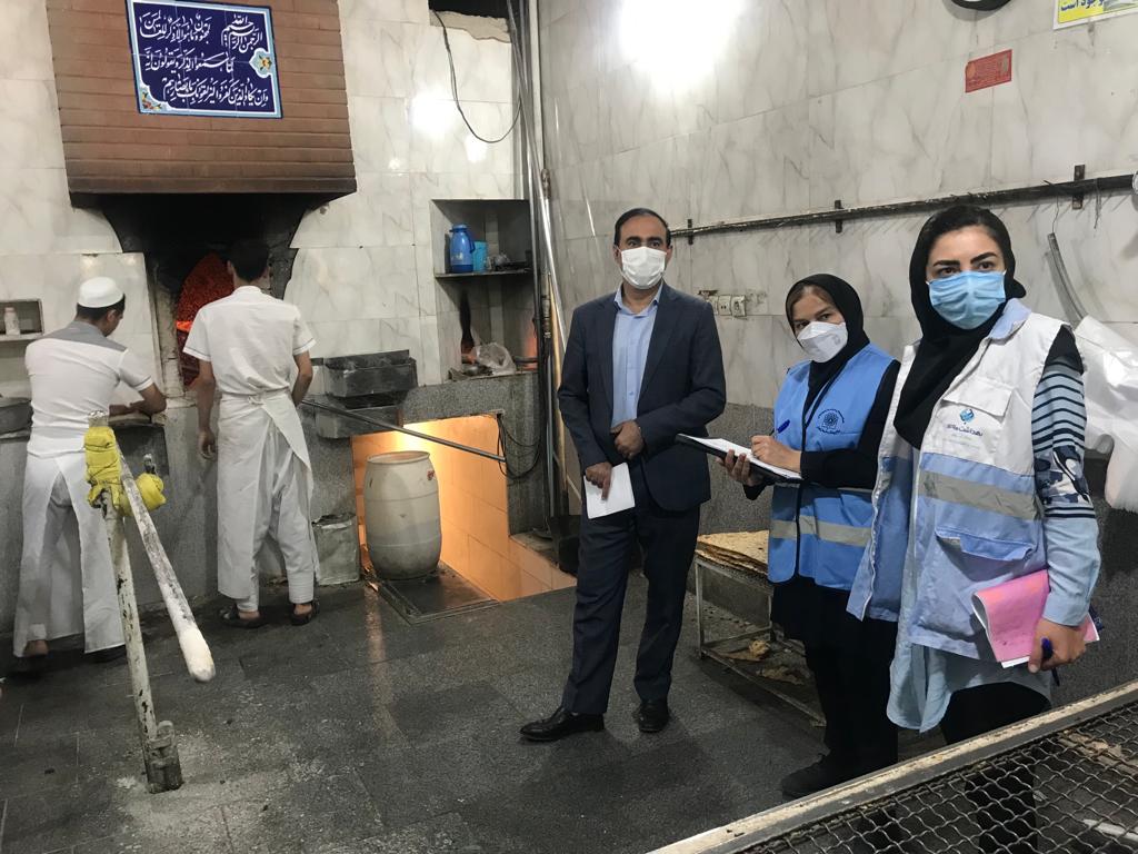 بازدید معاون دادستان تهران از نانوایی‌های محلات شمال پایتخت/ الواری: با تخلفات مشهود برخی نانواها برخورد قضایی صورت گرفت