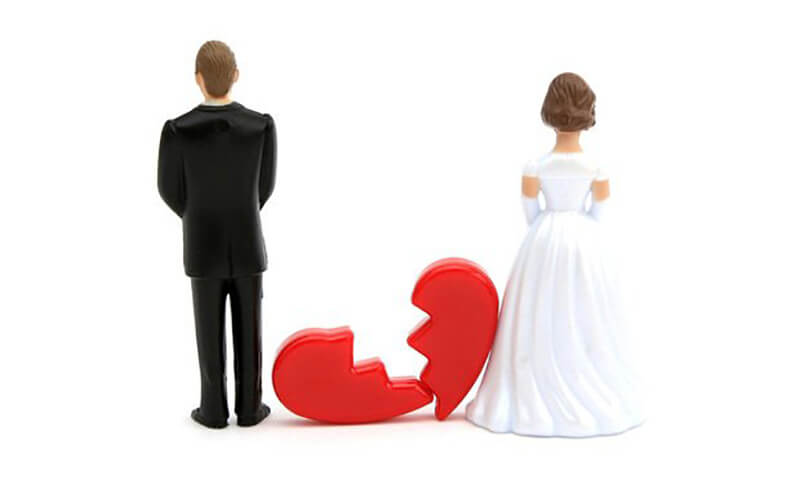 تقسیم بندی های طلاق