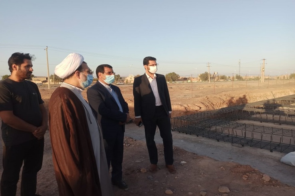 بازدید رئیس کل دادگستری کرمان از پروژه‌های عمرانی دادگستری رفسنجان