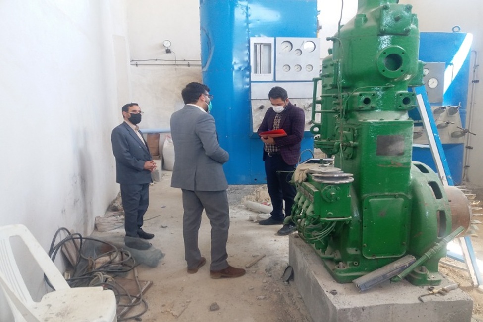 بازدید مسئولان قضایی شیروان در خراسان شمالی از شرکت مبین اکسیژن